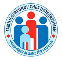 Siegel "Familienfreundliches Unternehmen" der Hamburger Allianz für Familien